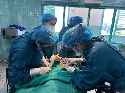超过100名广治省残疾儿童获免费手术