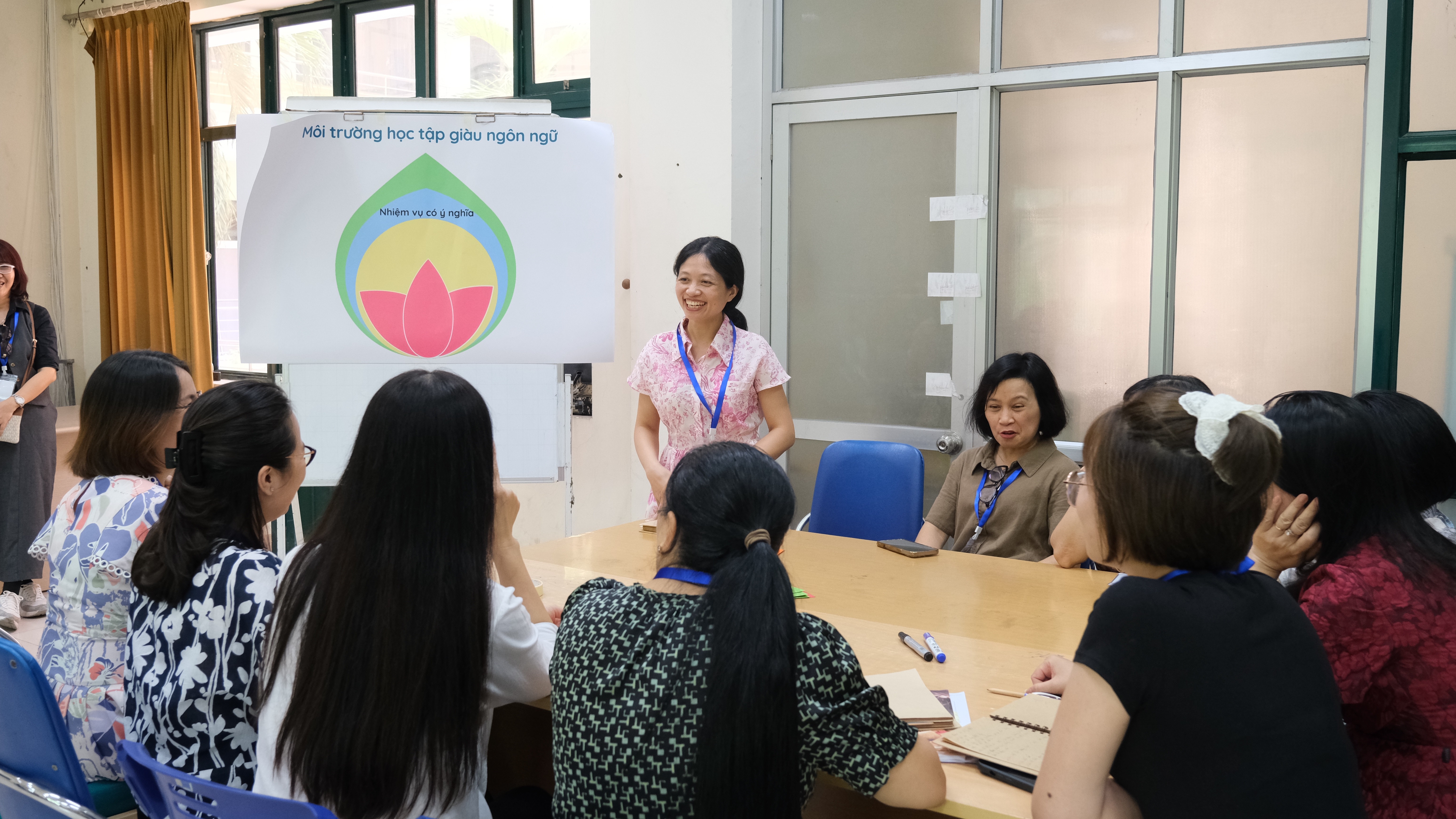 VVOB组织通过新教学框架促进学前儿童语言发展
