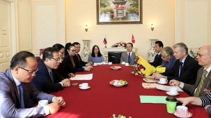 越南驻俄罗斯大使馆在新形势下促进民间外交