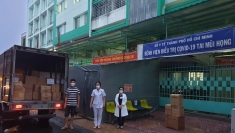 越南驻香港总领事馆向第10号野战医院捐赠医疗物资