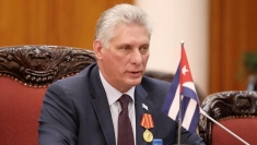 古巴国家主席迪亚斯·卡内尔：因有越南的声援古巴一直不觉得孤独
