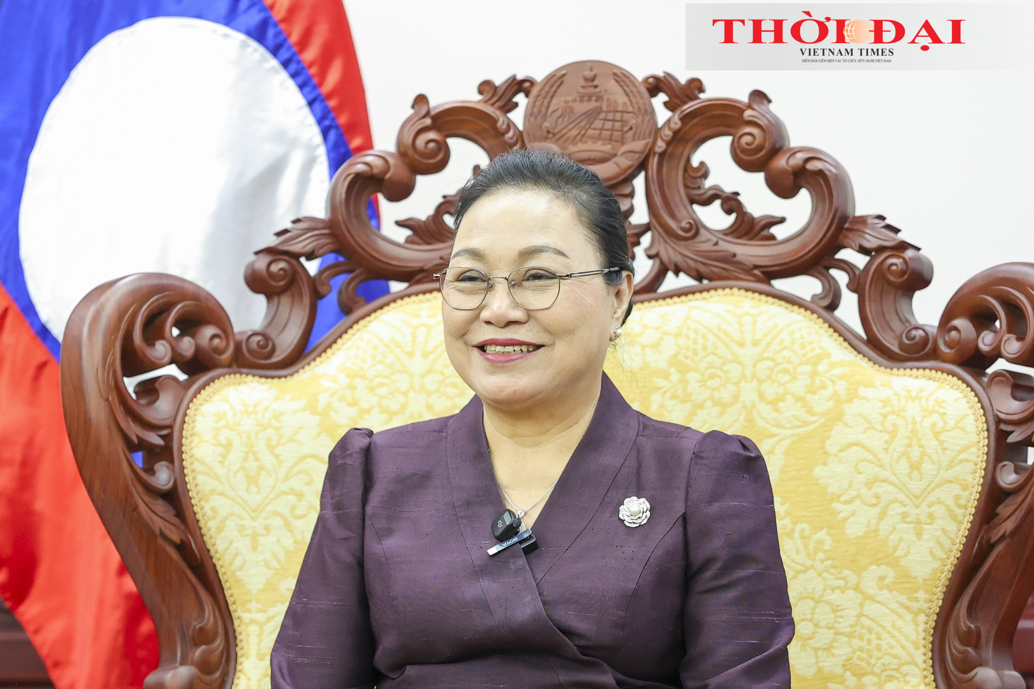 老挝大使坎帕奥·恩塔万：越南以强劲的生命力和奋发图强的精神彰显地位