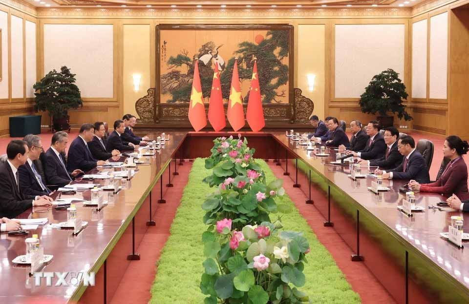 更加深入越中全面战略合作伙伴关系