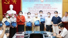 Liên hiệp các tổ chức hữu nghị thành phố Hà Nội và các tổ chức từ thiện chia buồn với người dân bị ảnh hưởng bởi dịch bệnh mới ở Chhèn Chhèn