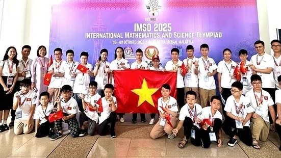 越南学生在国际数学与科学奥赛上再创佳绩