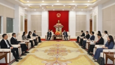 广宁省与中国防城港市合作关系在多领域日趋协调全面