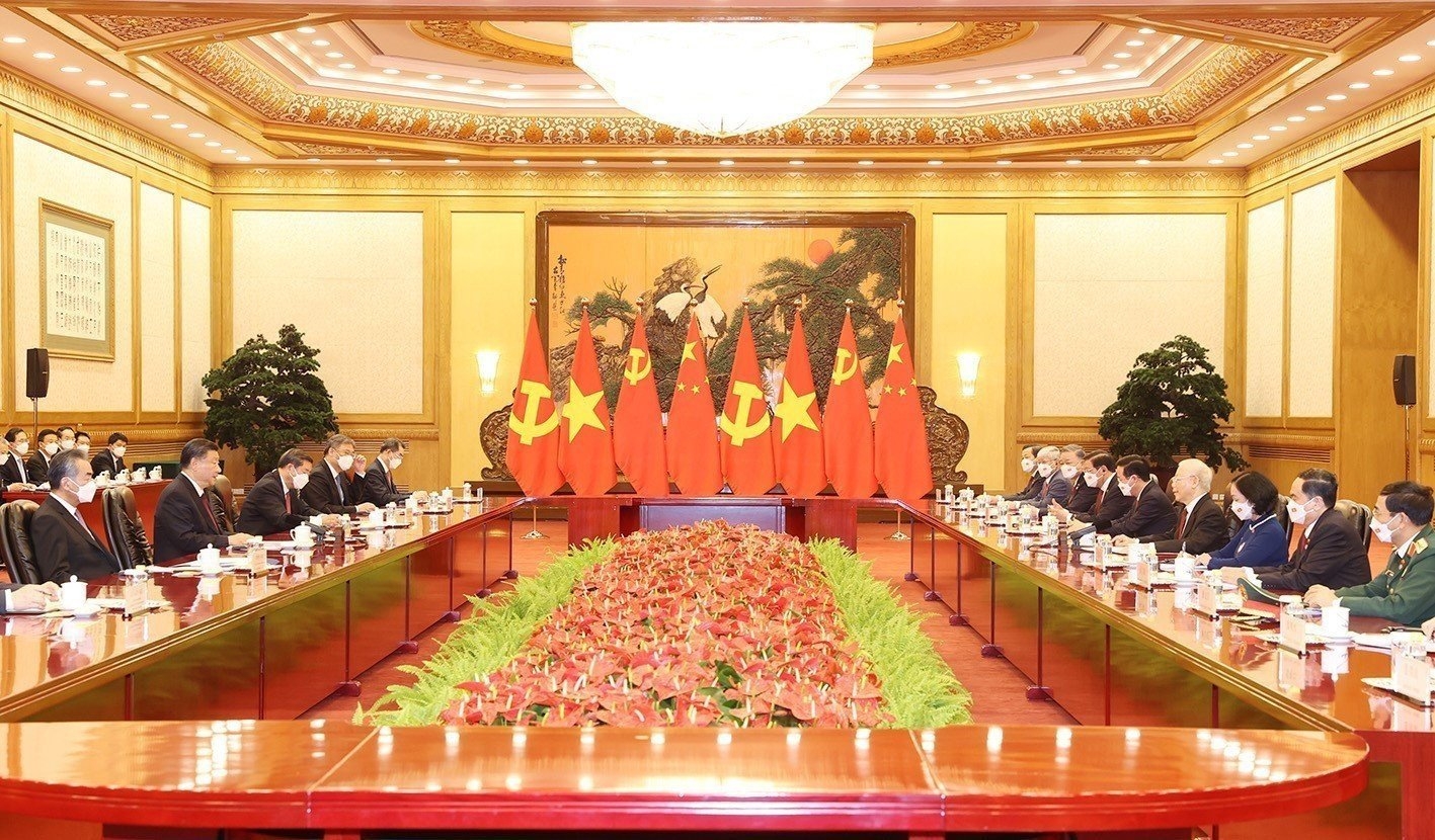 Bản in : 老挝前副总理高度评价阮富仲总书记访华的意义 | Vietnam+ (VietnamPlus)