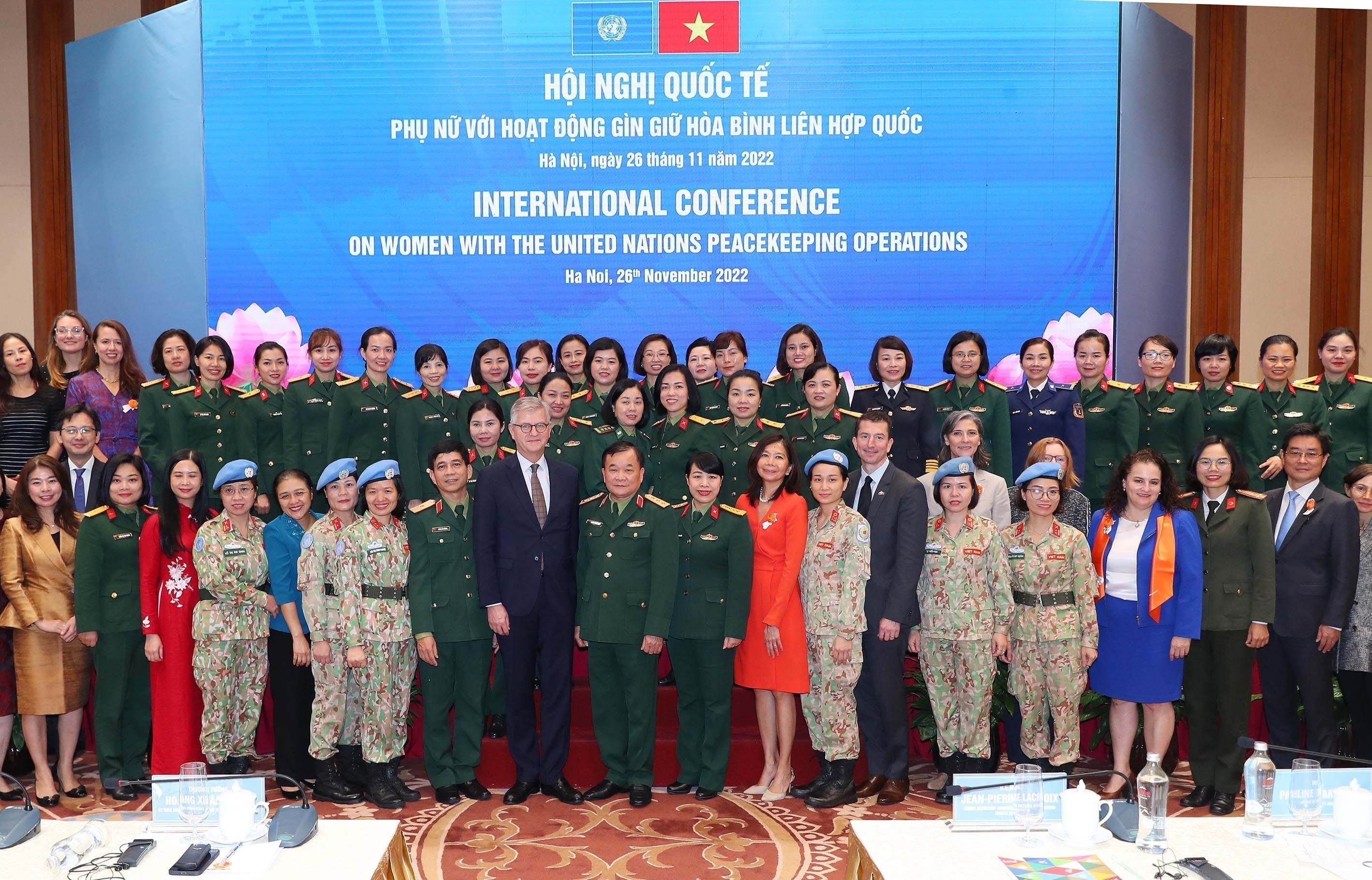 Bản in : 联合国副秘书长：为女性有效参与维和行动创造有利环境 | Vietnam+ (VietnamPlus)