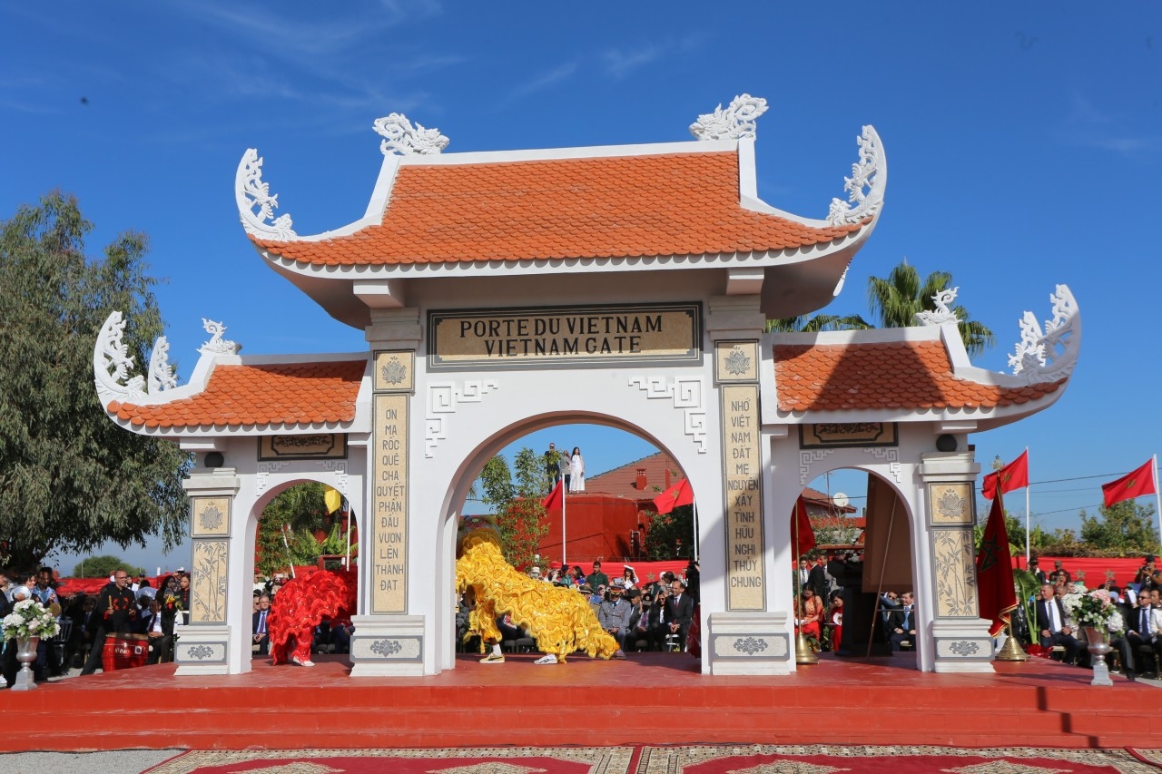 Bản in : 越南与摩洛哥关系的标志性建筑正式落成 | Vietnam+ (VietnamPlus)