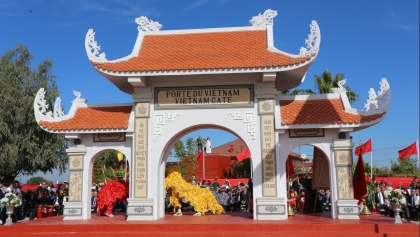 越南门牌坊落成典礼在摩洛哥举行