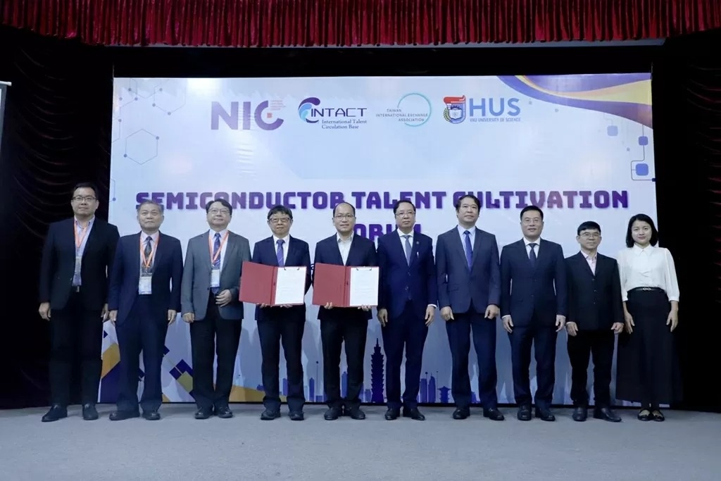 中国台湾协助越南培养高水平半导体产业人才