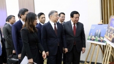 理论研讨会巩固越中政治互信