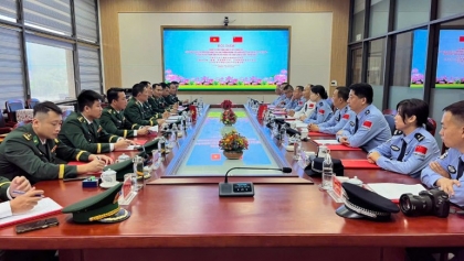 越中边防会谈促进互信共建友好交流新成果