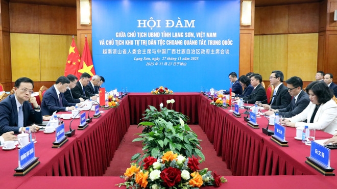 谅山与中国广西深化合作推动智慧口岸与互联互通发展