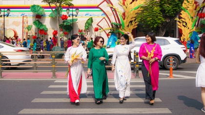 奥黛成为旅游活动中的文化亮点