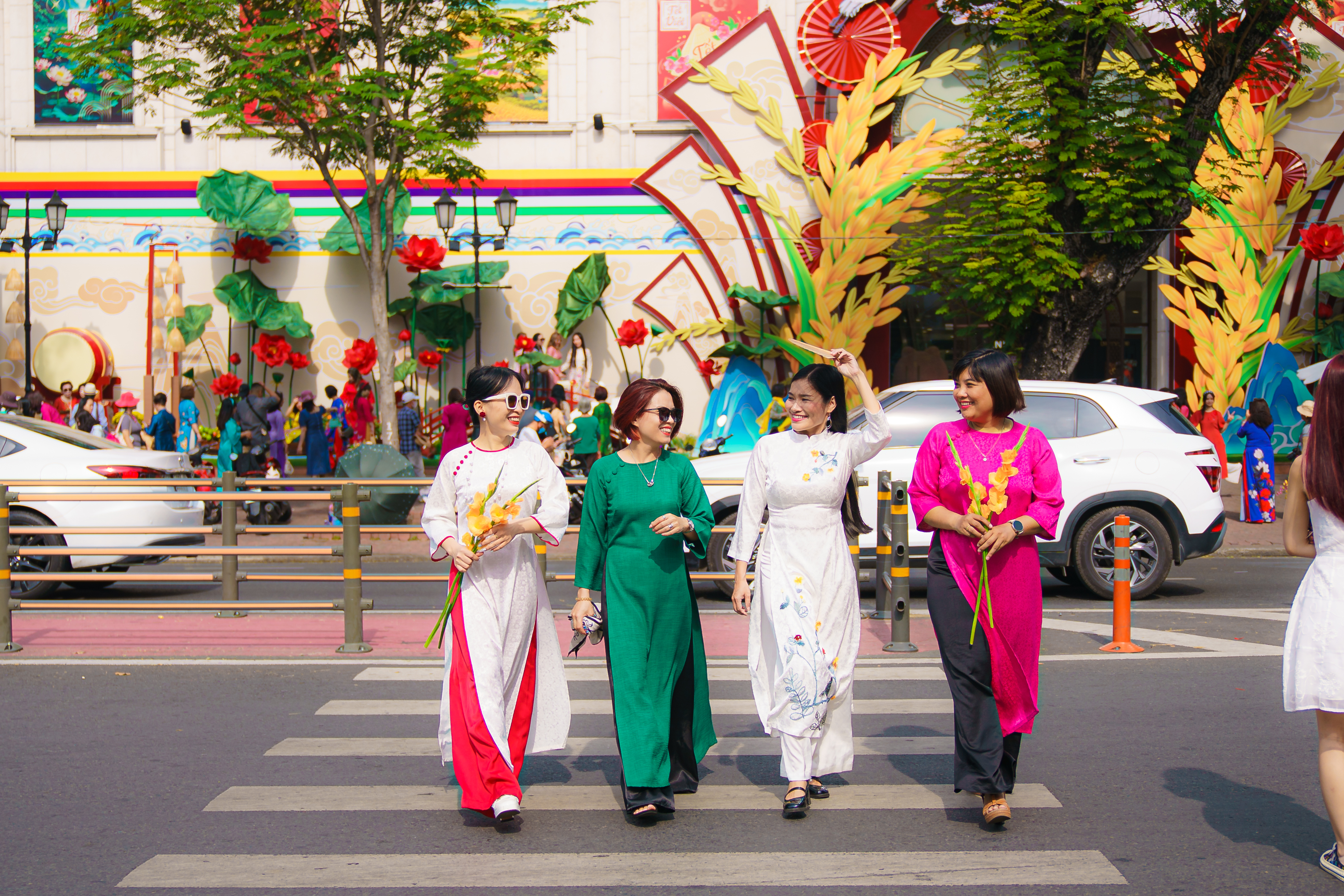 奥黛成为旅游活动中的文化亮点