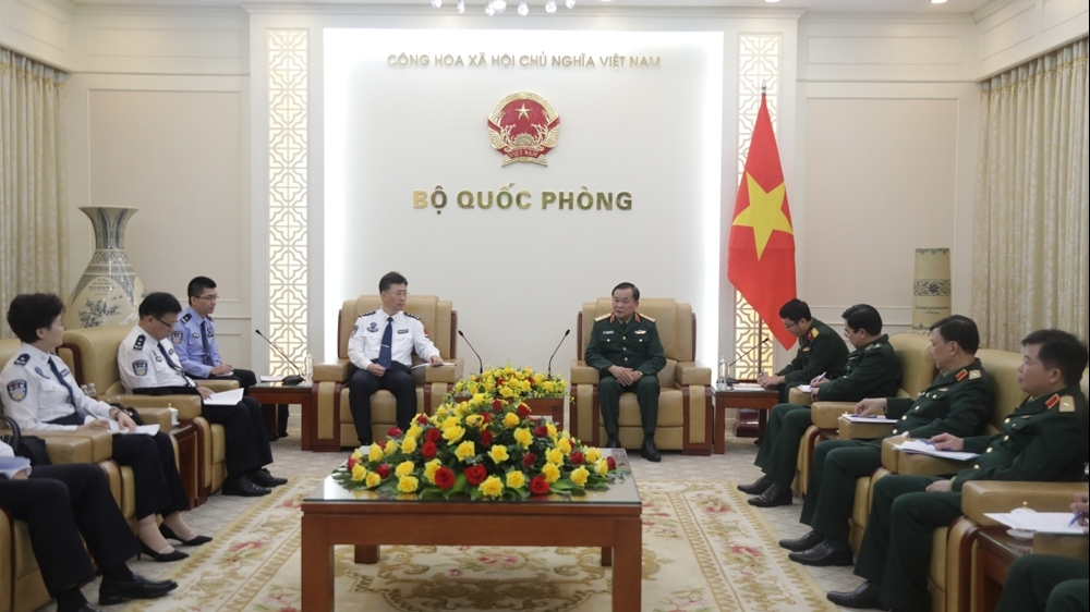 携手建设和平友好合作发展的越中边界线