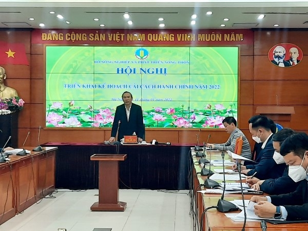 越南农业与农村发展部举行2022年行政改革计划部署会议。