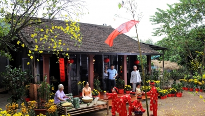 我爱越南传统春节风俗