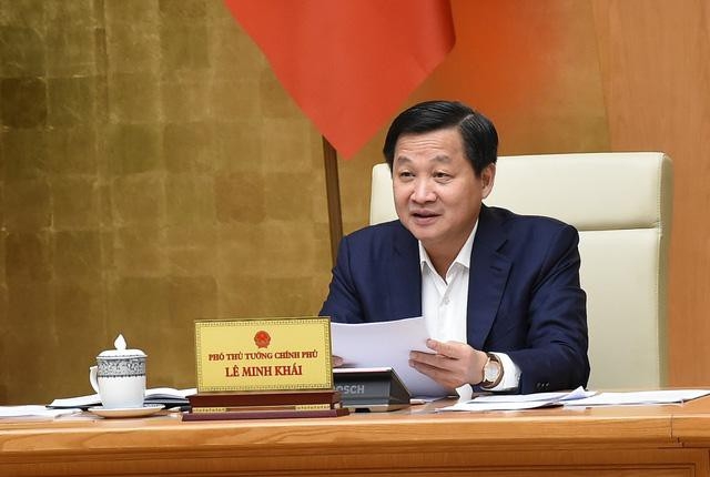 越南政府副总理黎明概主持召开各部委会议。