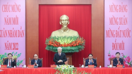 越共中央总书记：加强建党整党，建设社会主义法治国家和纯洁强大的政治体系