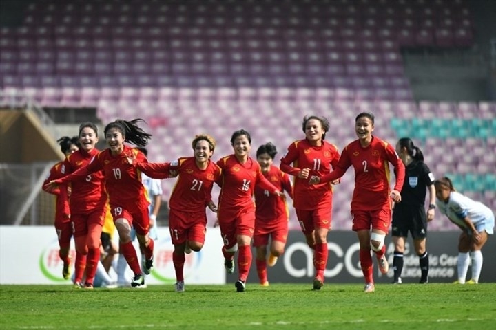 越南国家女子足球队。