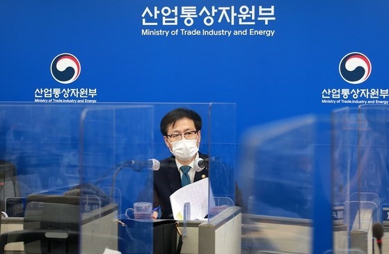 韩国产业通商资源部贸易谈判代表团团长吕翰九。