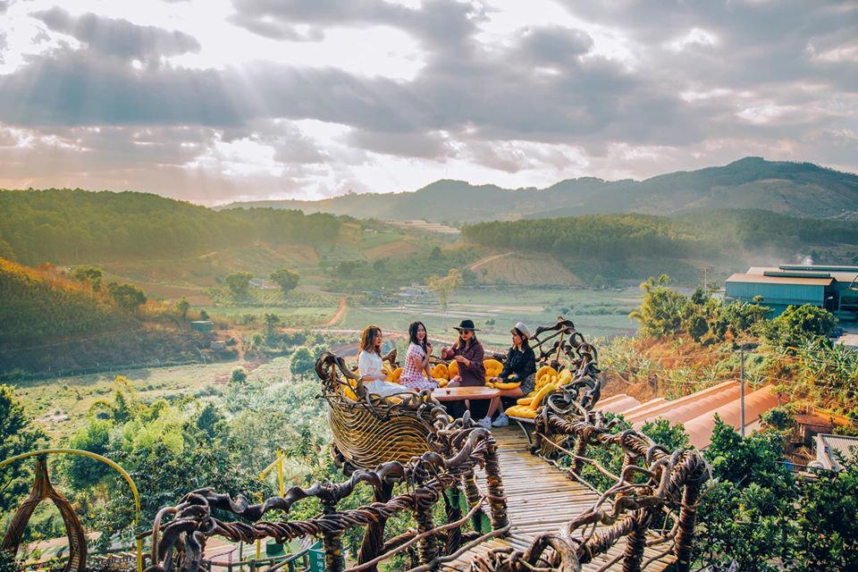 翠顺度假村被认为是东南亚最大的咖啡工厂，拥有许多昂贵的虚幻生活背景和角落，以及梦幻般的松树林景观。