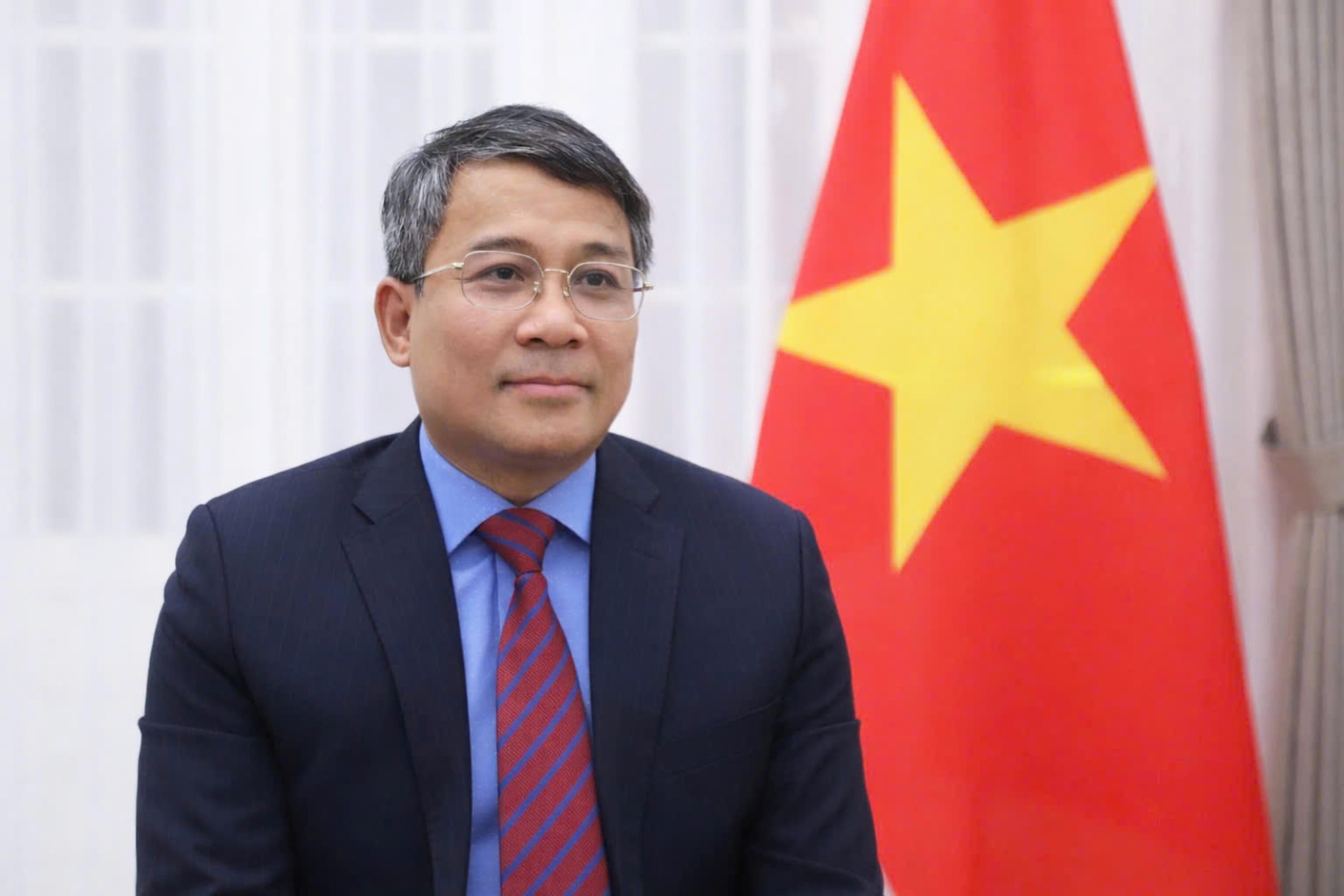 标志越中关系新起点