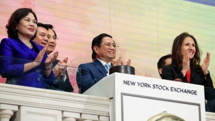 越南政府总理造访了世界最大证券交易所——纽约证券交易所