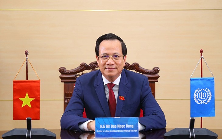 越南劳动荣军社会部部长陶玉容。