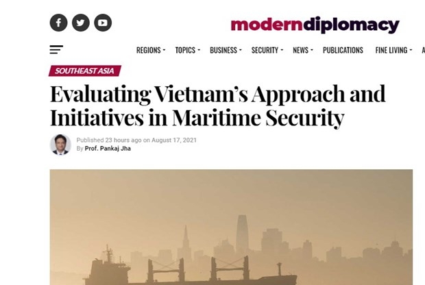 越南在航海安全领域的倡议得到高度评价