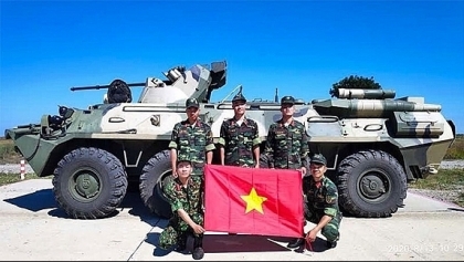 2021年国际军事比赛：越南人民军参赛队留下深刻印象