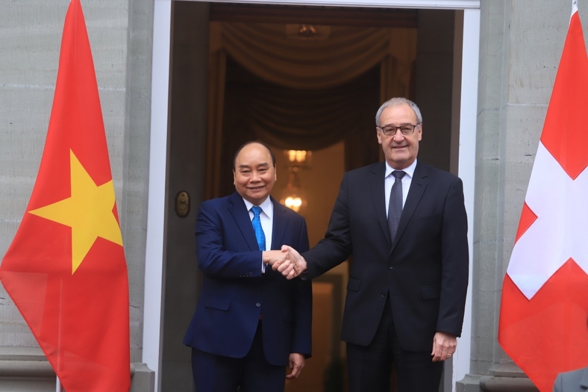 越南国家主席阮春福对瑞士的正式访问。