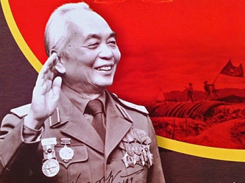 武元甲大将——越南民族的英雄。