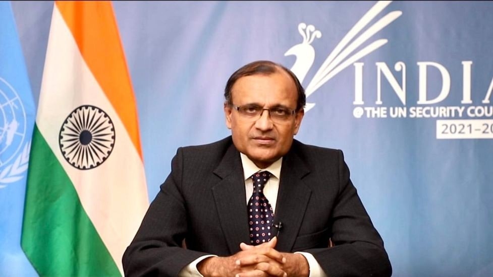 印度常驻联合国代表团团长蒂鲁穆尔蒂大使。