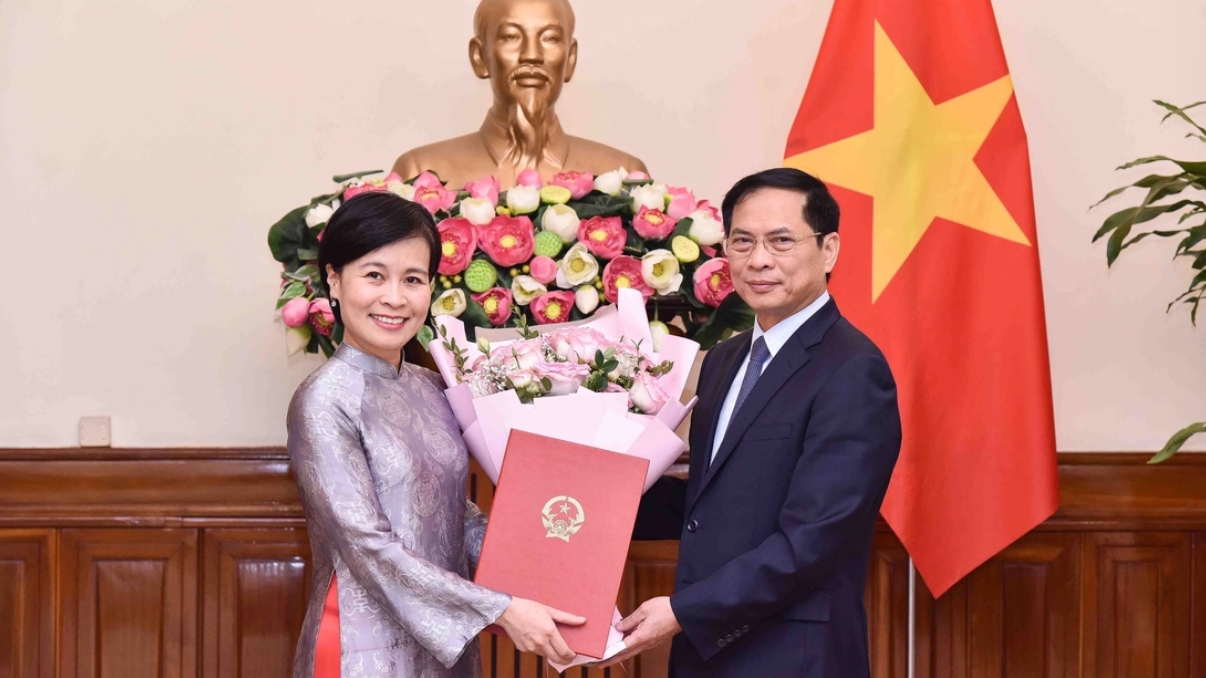 任职越南驻中国香港特别行政区总领事馆的女总领事