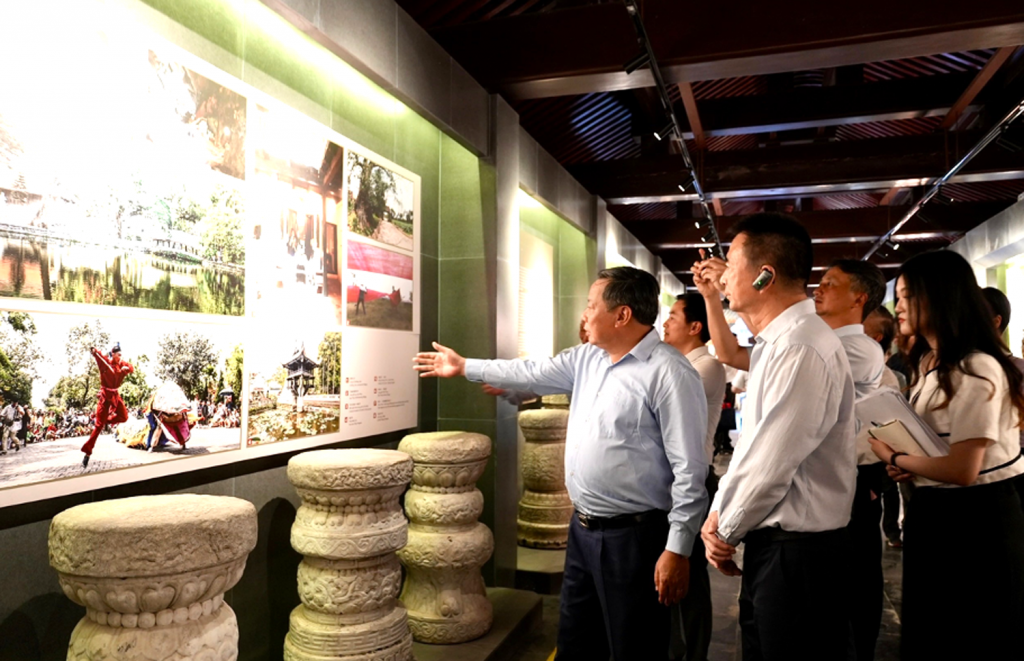 越南河内升龙文化遗产展览亮相中国