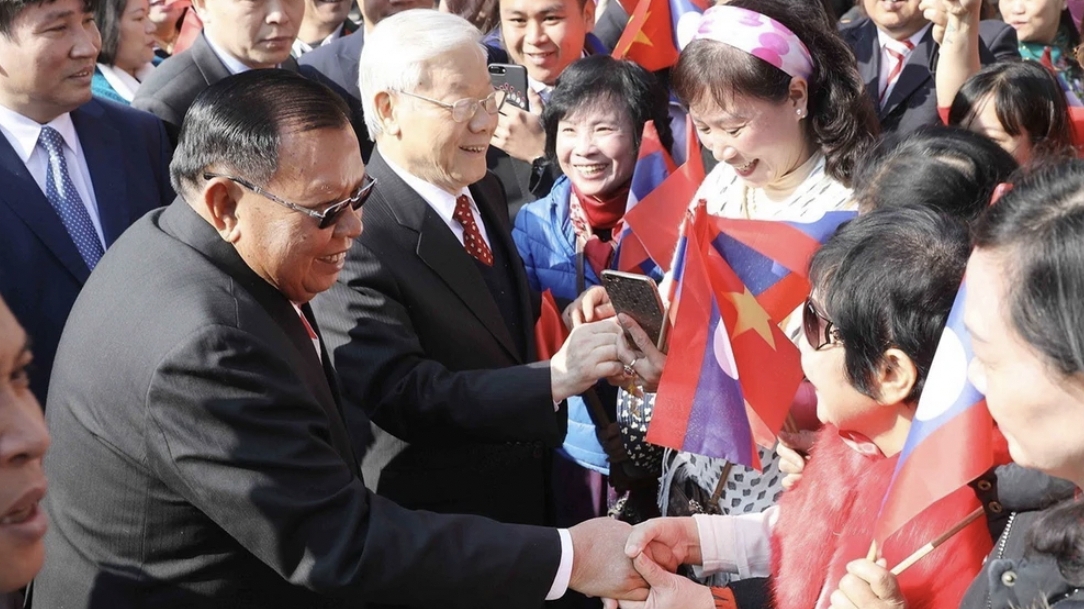 老挝科技通信部部长高度赞扬阮富仲总书记的卓越领导