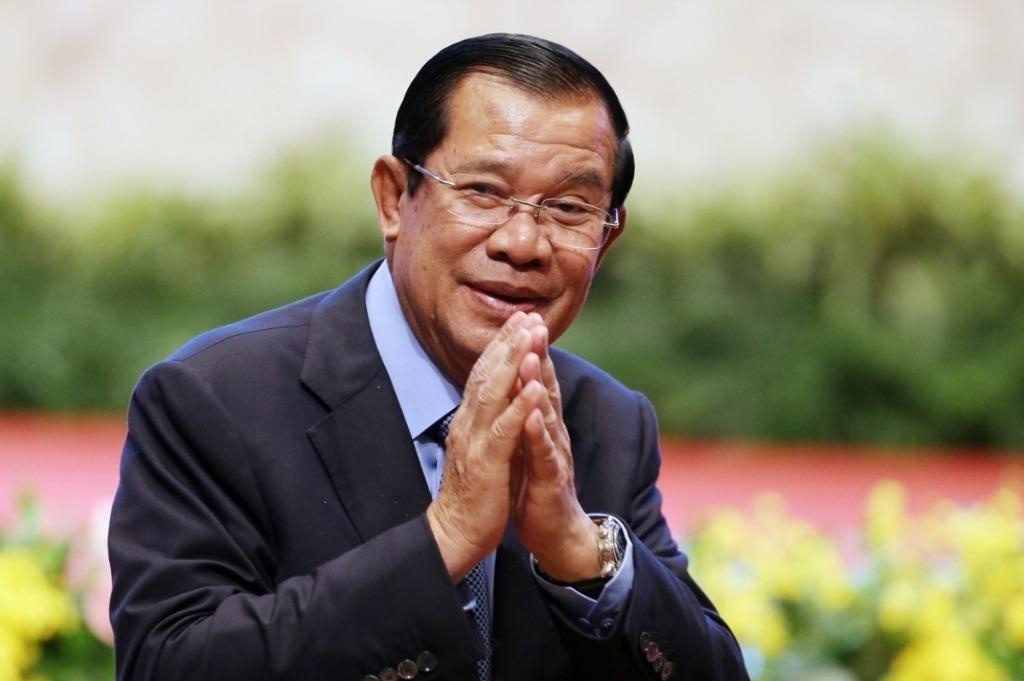 柬埔寨首相洪森。
