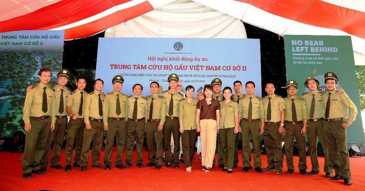 越南二号活熊救护中心项目正式启动。