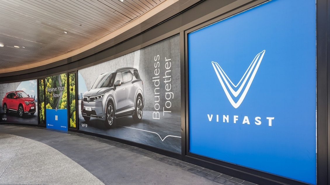 VinFast在美国加州开设6家电动汽车专卖店。