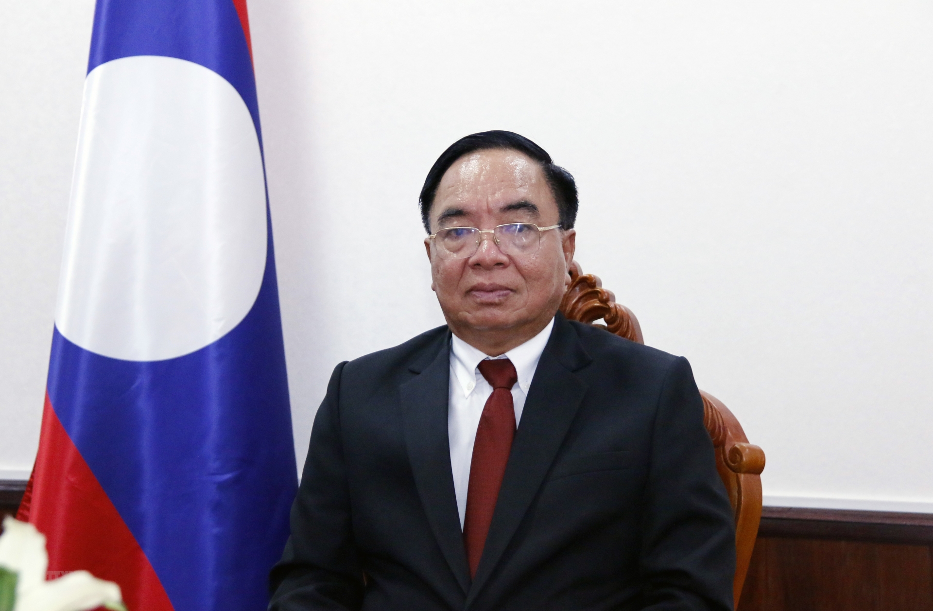 老挝计划与投资部长Khamjane Vongxa。