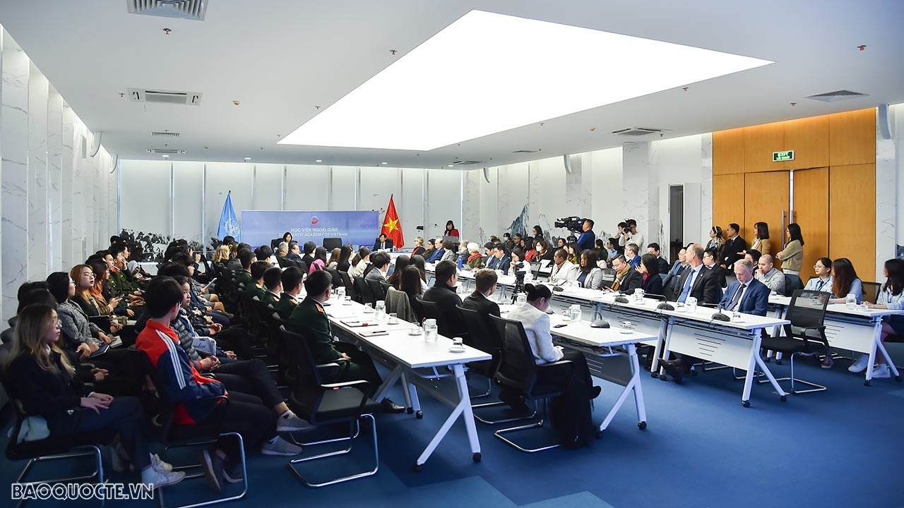 越南外交学院庆祝2022年联合国日