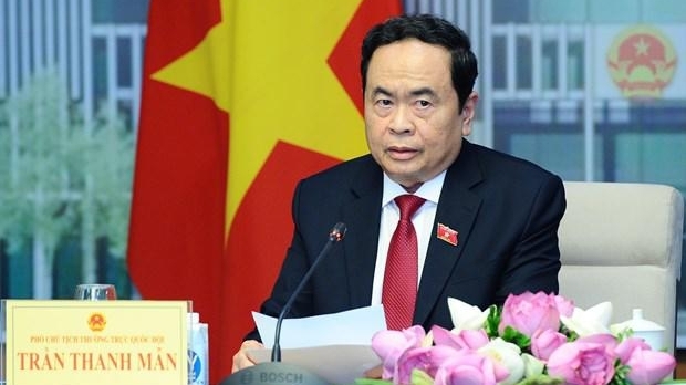 越南国会常务副主席与中国全国人大常委会副委员长举行会谈
