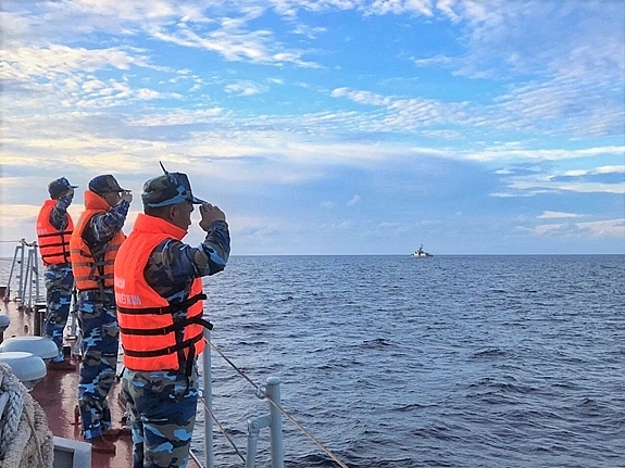 海上联合巡逻活动为维护祖国西南边海域的和平与稳定环境付出重大贡献