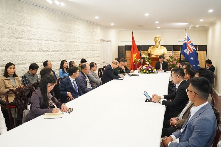 越南驻澳大利亚大使馆提出三项重点任务为帮助旅居海外越南人群体