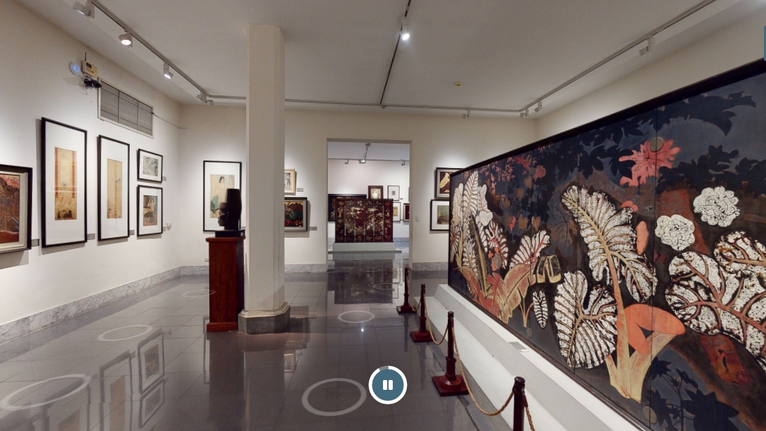 越南美术博物馆推出三维动画在线参观