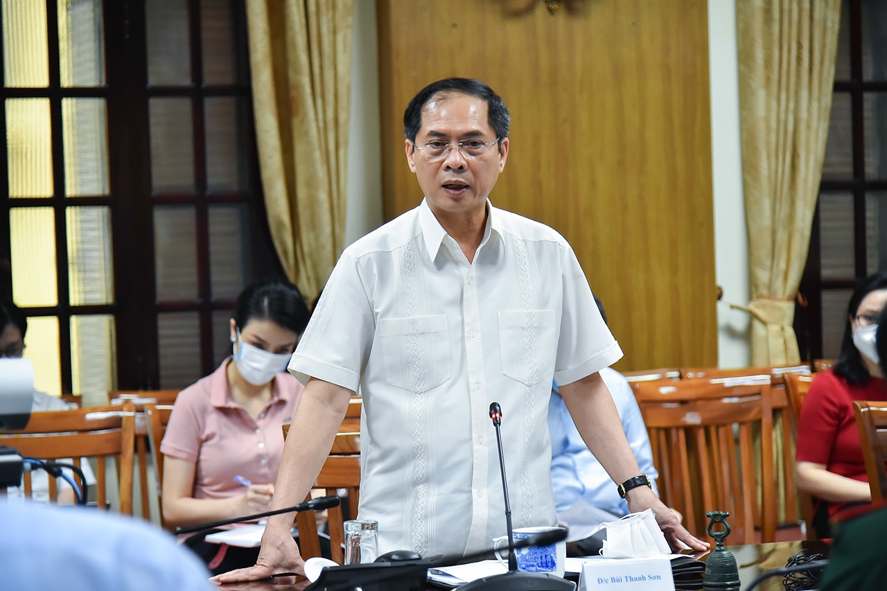 越南外交部部长、政府新冠疫苗外交工作组组长裴青山