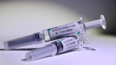 海防市开展为市内50万人民接种中国的新冠病毒灭活疫苗